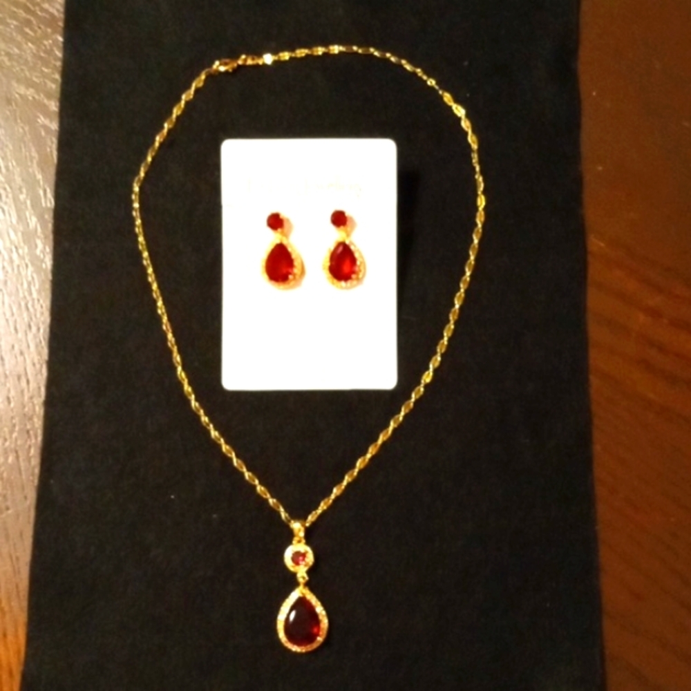 Necklace and Earrings Set. New. Two Or More Fashion Jewelry 20% Off Less.